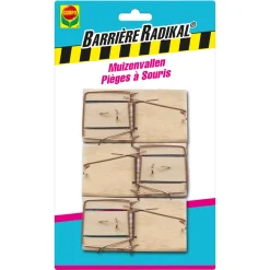 Compo Muizenvallen Barriere Radikal 3Stuks