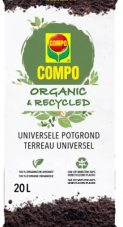 Compo Universele Potgrond Organic & Recycled 20L