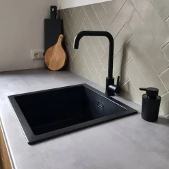 Croom Keukenmengkraan Slyvex Mat Zwart