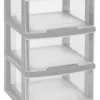 Curver Ladesysteem Met Wielen Essentials Lichtgrijs 3X20L