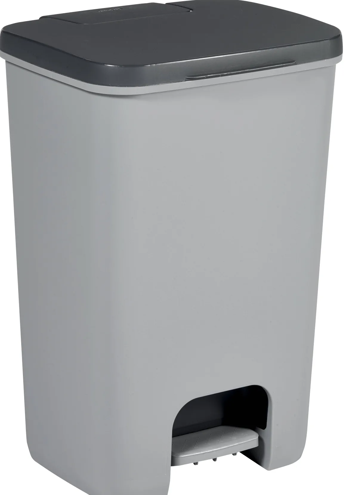 Curver Pedaalemmer Essentials Lichtgrijs Antraciet 40L