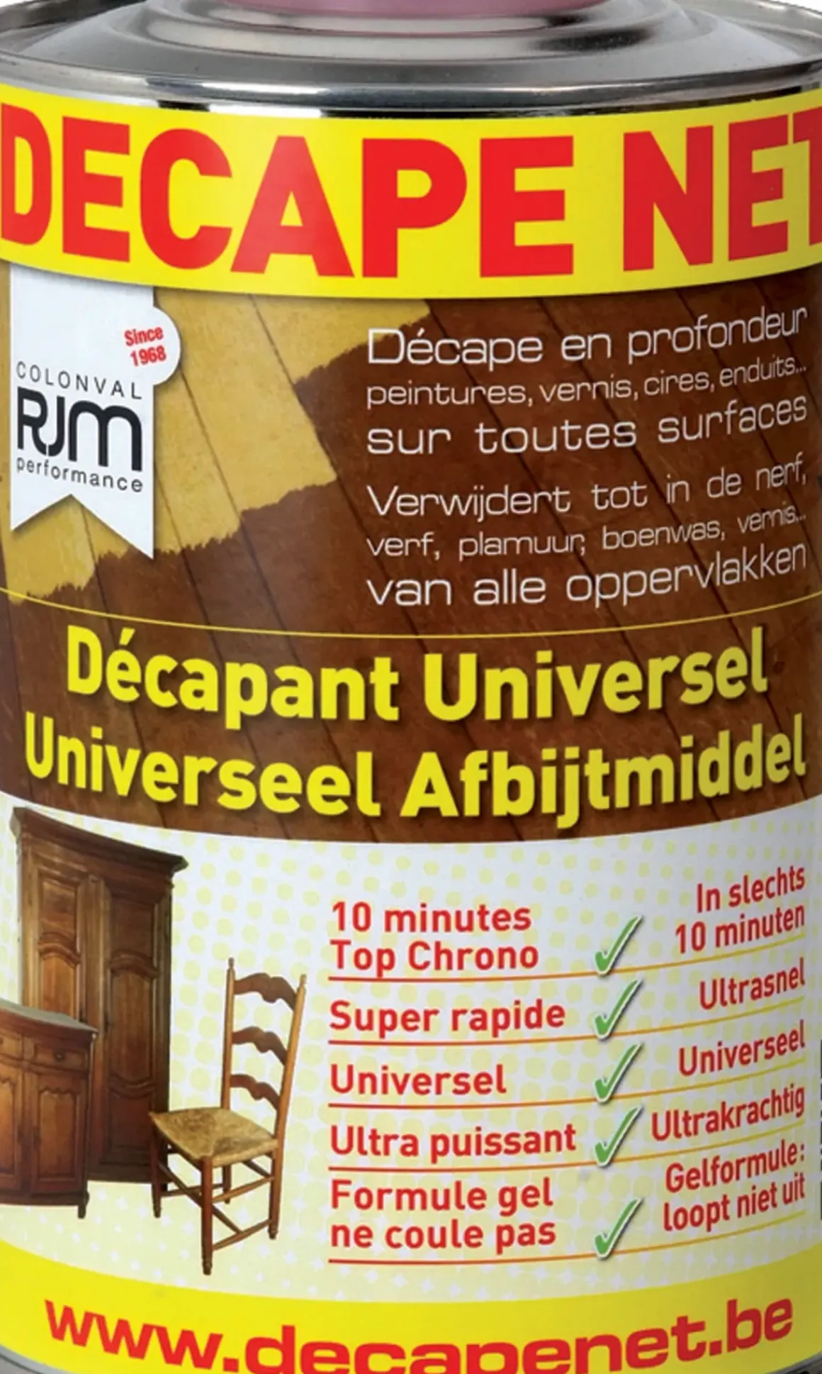 Decape Net Universeel Afbijtmiddel 750Ml