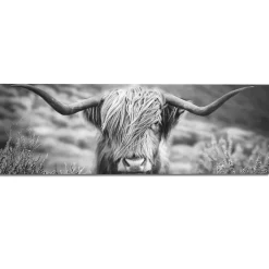 Deco Paneel Schilderij Highlander Schots Mdf 156X52Cm