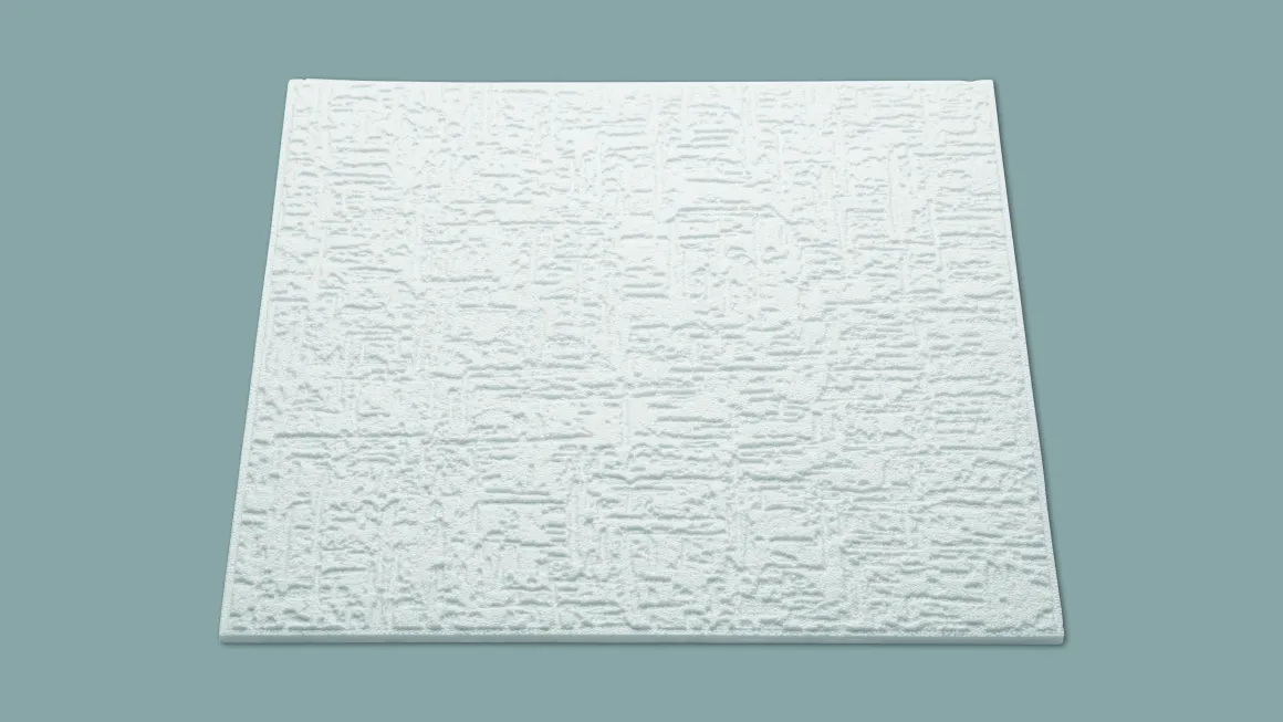 Decoflair Polystyreen Plafondtegel T102 Wit 50X50X1Cm 8St