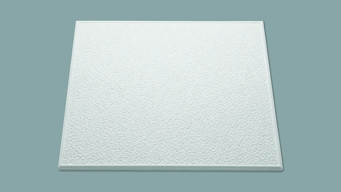 Decoflair Polystyreen Plafondtegel T101 Wit 50X50X1Cm 8St