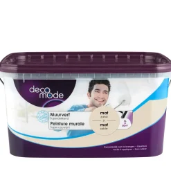 Decomode Muurverf Superdekkend Mat Zand 5L