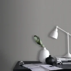 Decomode Vliesbehang Basic Cotton Grijs