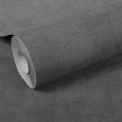 Decomode Vliesbehang Concrete Matte Antraciet