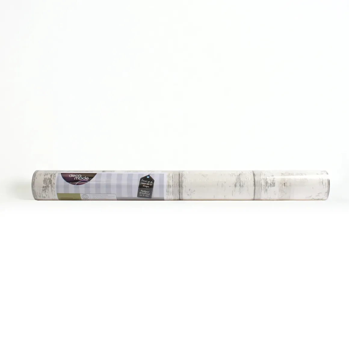 Decomode Vliesbehang Hout Wit
