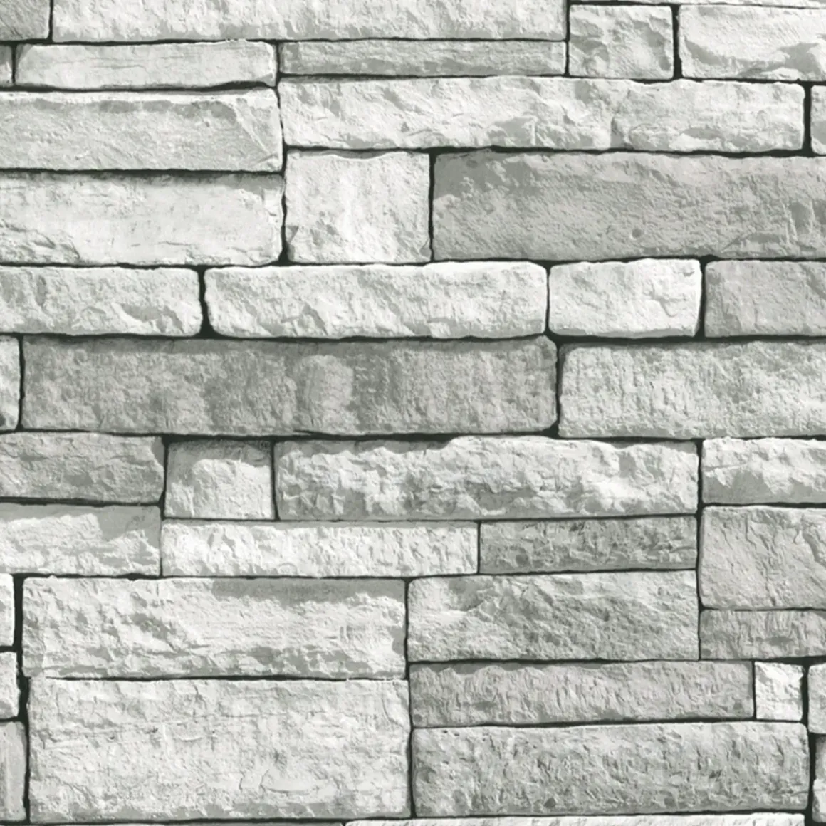 Decomode Vliesbehang Stones Lichtgrijs