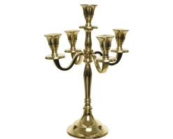 Decoris Kandelaar 29.5Cm Goud