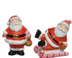 Decoris Kerstfiguur Kerstman Multi 10,5Cm Diversen