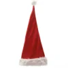 Decoris Kerstmuts Polyester Rood 30X70Cm