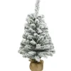 Decoris Mini Kunstkerstboom Snowy Groen 60Cm