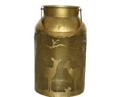 Decoris Theelichthouder Ijzer 26,5Cm