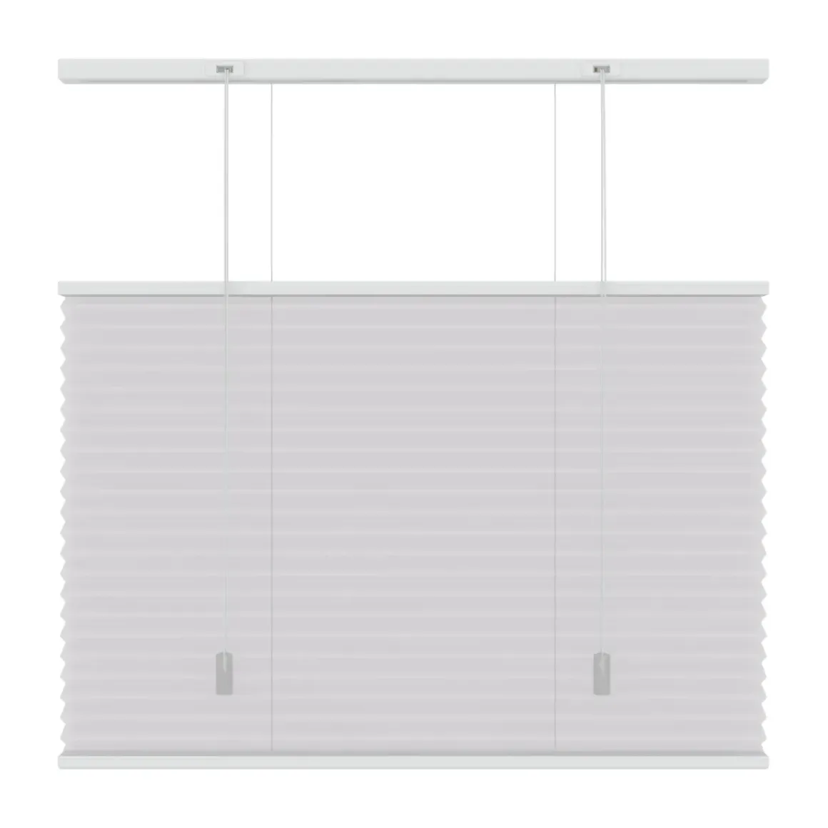 Decosol 6010 Plissegordijn Lichtdoorlatend Wit 160X180Cm