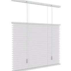 Decosol 6010 Plissegordijn Lichtdoorlatend Wit 140X180Cm