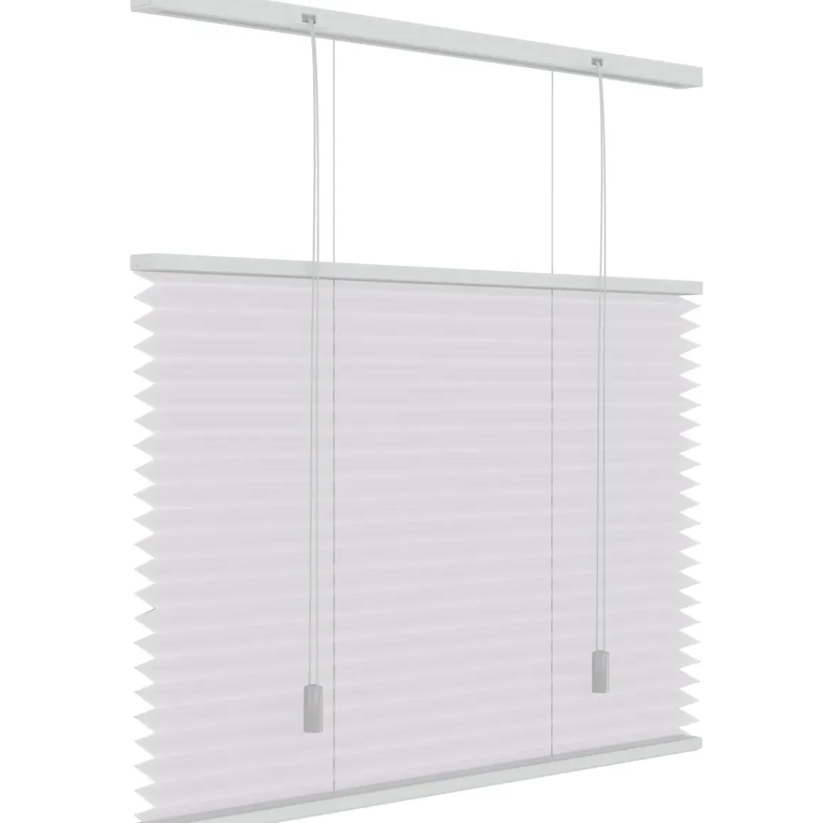 Decosol 6010 Plissegordijn Lichtdoorlatend Wit 180X180Cm