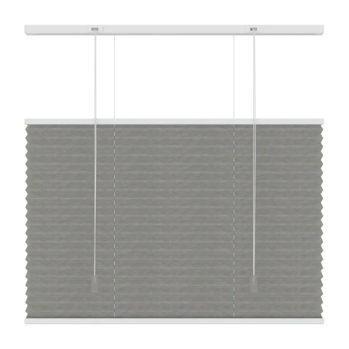 Decosol 6012 Plissegordijn Lichtdoorlatend Grijs 100X180Cm