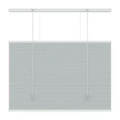 Decosol 6018 Plissegordijn Verduisterend Lichtgrijs 200X180Cm