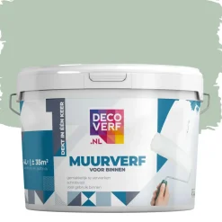 Decoverf Muurverf Saliegroen, 4L