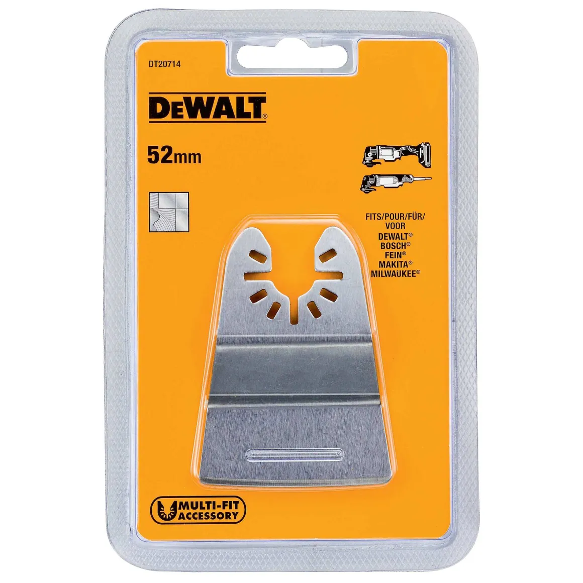 Dewalt Schaafijzer Gebogen Hcs 52Mm