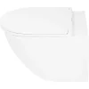 Differenz Hangtoilet Mat Wit |Soft-Close & Quick Release Toiletzitting | Randloos Toiletpot