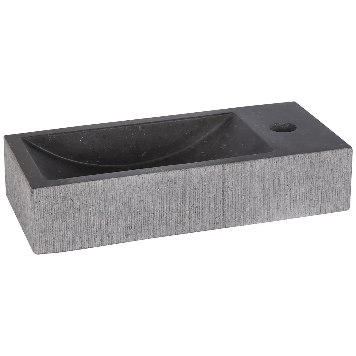 Differnz Fontein Ribble Natuursteen Zwart 38Cm