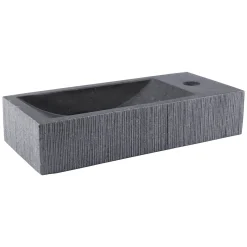 Differnz Fontein Ribble Natuursteen Zwart 38Cm