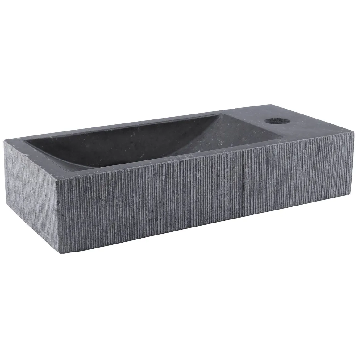 Differnz Fontein Ribble Natuursteen Zwart 38Cm