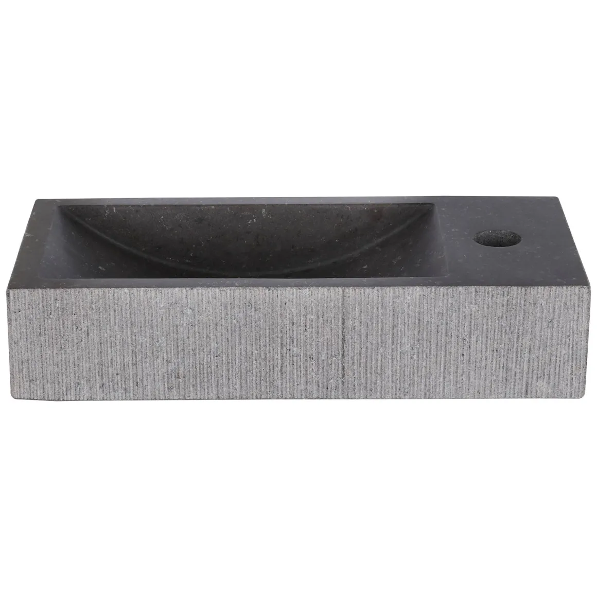 Differnz Fontein Ribble Natuursteen Zwart 38Cm