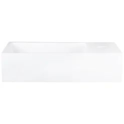 Differnz Fontein 36X185X9Cm Solid Surface Wit
