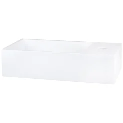 Differnz Fontein 36X185X9Cm Solid Surface Wit
