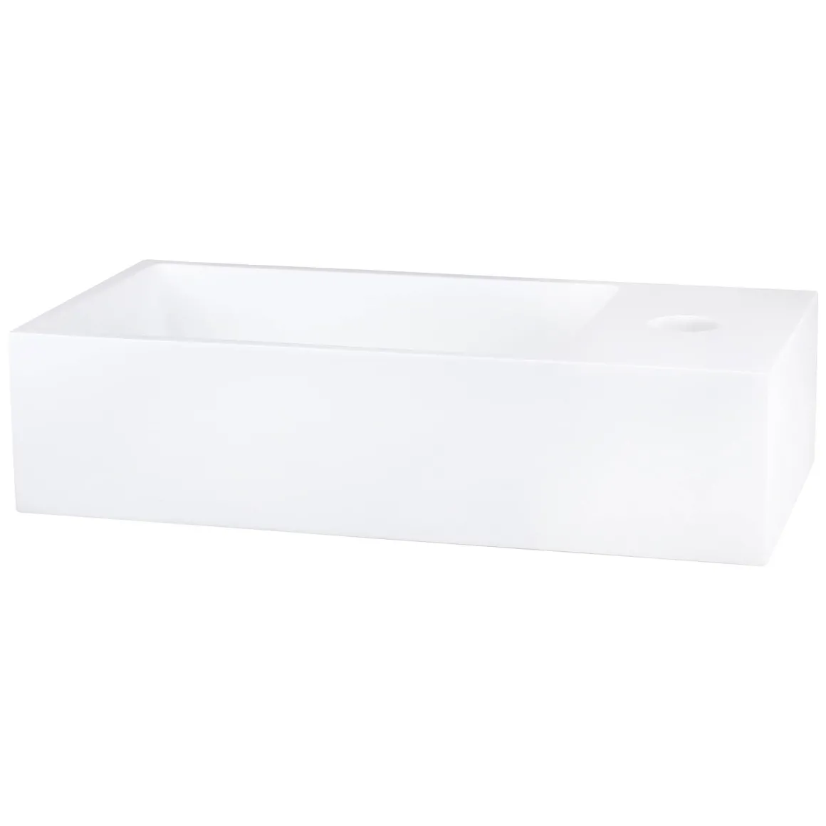 Differnz Fontein 36X185X9Cm Solid Surface Wit