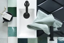 Differnz Fonteinkraan Mix&Match Recht Zwart Mat