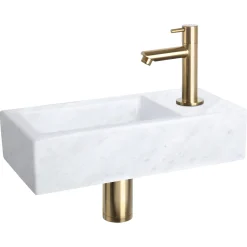 Differnz Fonteinset Mix&Match Marmer Recht Mat Goud