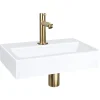 Differnz Fonteinset Mix&Match Flat Keramiek Recht Mat Goud