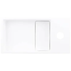 Differnz Fonteinset Solid Recht Mat Zwart