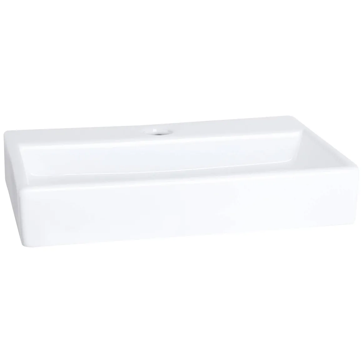 Differnz Toiletfontein Flat Small Keramiek Wit 38X24X7Cm