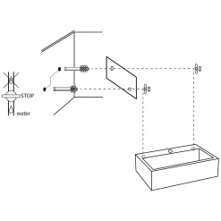 Differnz Toiletfontein Flat Beton Lichtgrijs 38X24X8Cm
