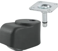 Dorner Helmer Zwenkwiel Kunststof 25Mm