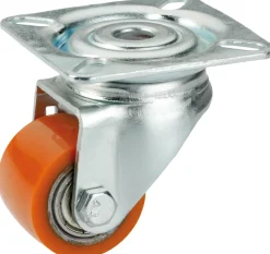 Dorner+Helmer Wiel Polyurethaan Rood 35X25Mm