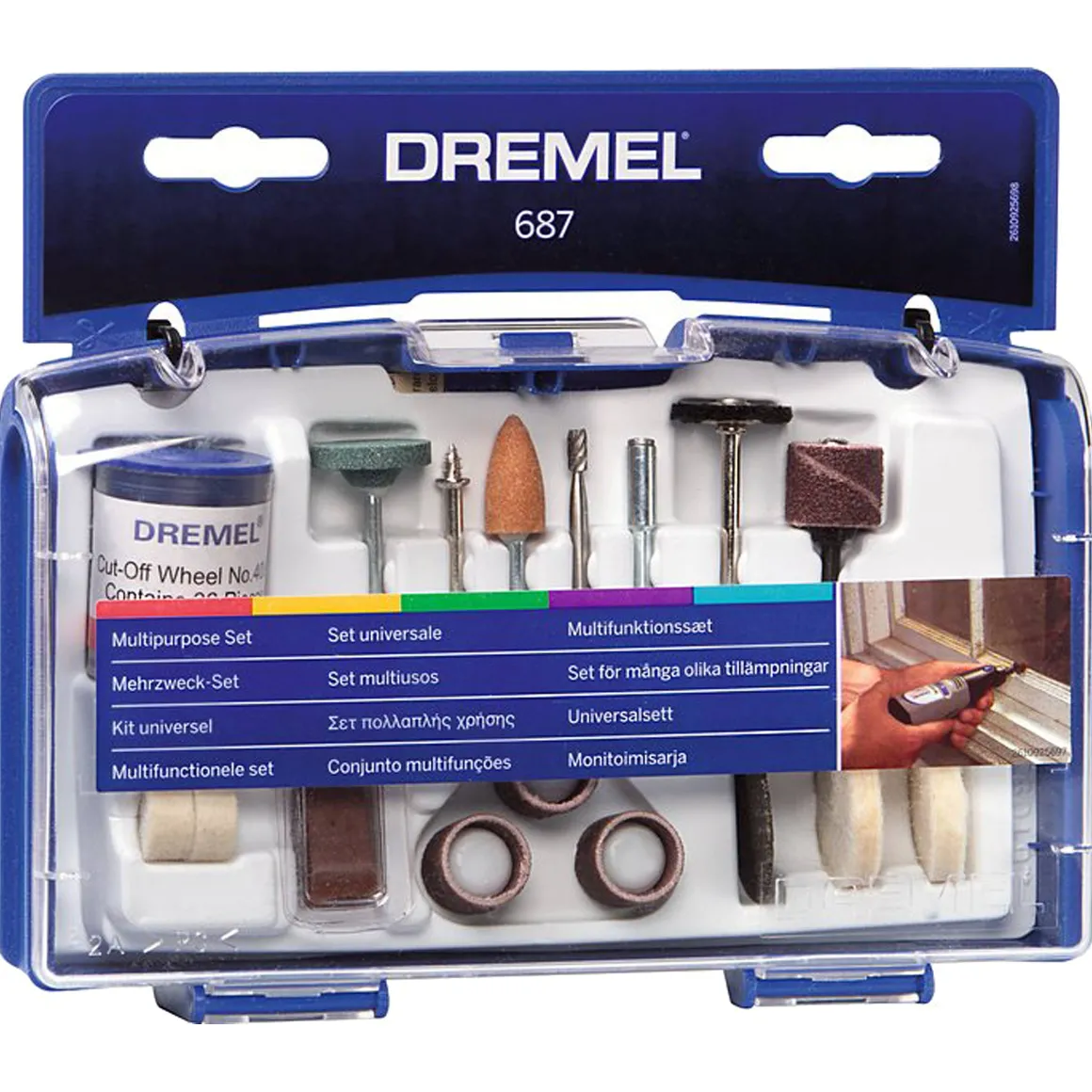 Dremel Multigereedschap Set 687Ja – 52 Stuks