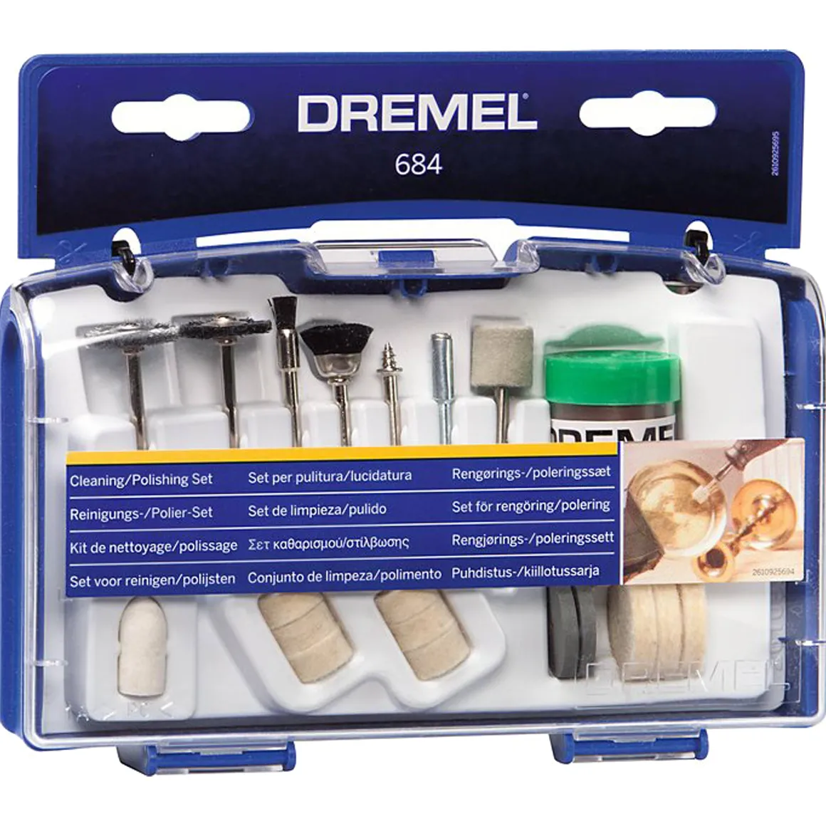 Dremel Polijstset 684 – 20 Stuks