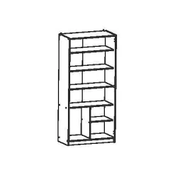 Duraline 2-Deurs Multifunctionele Kast