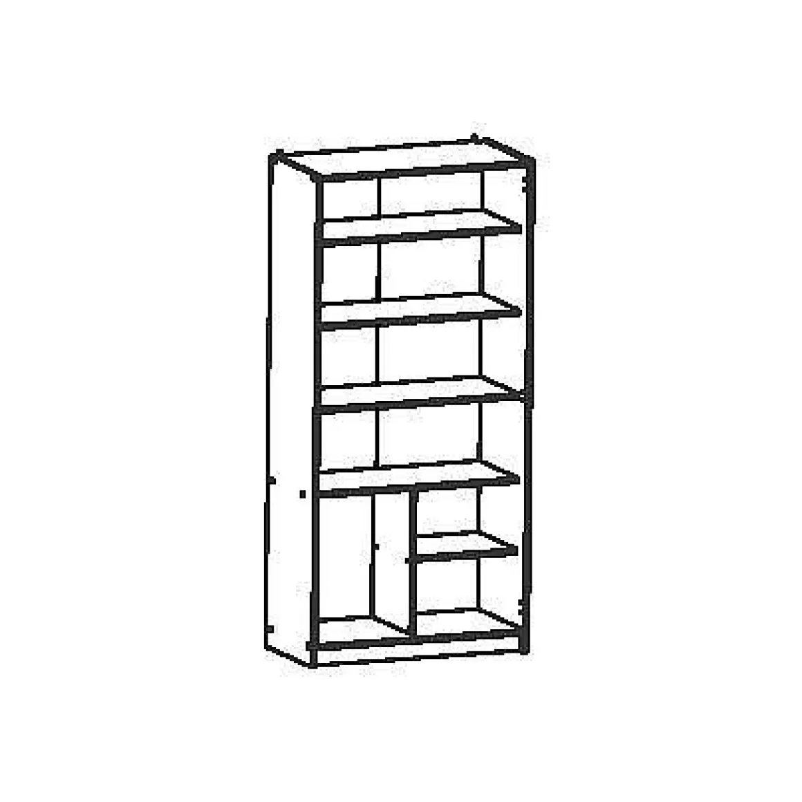 Duraline 2-Deurs Multifunctionele Kast