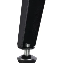 Duraline Meubelpoot Rond Staal 3X70Cm Zwart