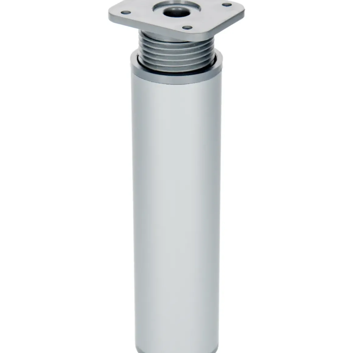 Duraline Meubelpoot Rond Staal 3X10Cm Chroom