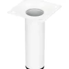 Duraline Meubelpoot Vierkant Staal 2,5X2,5X25Cm Zwart