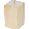 Duraline Meubelpoot Vierkant Staal 2,5X2,5X15Cm Zwart